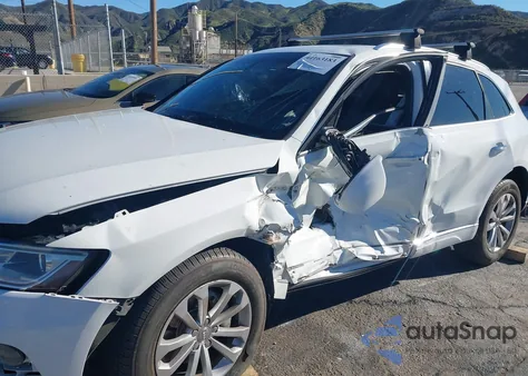 2015 Audi Q5 2.0T Premium из США, поврежденный, VIN WA1LFAFP6FA076535